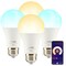 Homevenus Smart Light Bulb, 9W A19 RGB Color-Changing LED Light Bulb with Music Sync, 4-Pack SYTA2C9-01-4P - alternate 1